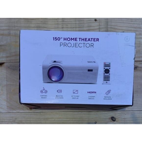 Core Innovations CJR600 150 LCD Home Theater Projector (white) - Picture 1 of 2